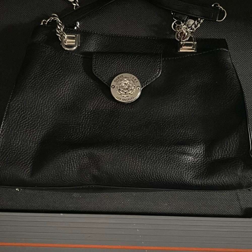 Black Leather Women's Bag